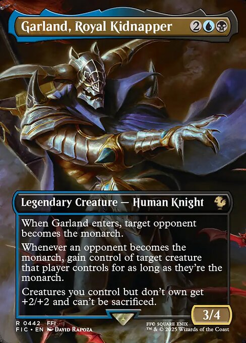 王族攫いの騎士、ガーランド/Garland, Royal Kidnapper [FIC][ボーダーレス]