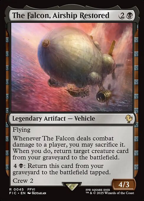 よみがえる翼、ファルコン号/The Falcon, Airship Restored [FIC][FOIL][サージ]