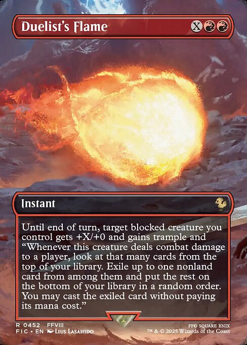 決闘者の炎/Duelist's Flame [FIC][ボーダーレス]