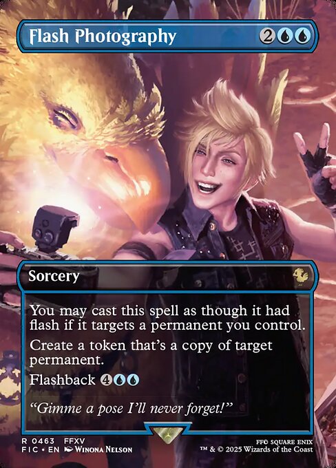 ファンシー・フラッシュ/Flash Photography [FIC][ボーダーレス][FOIL]