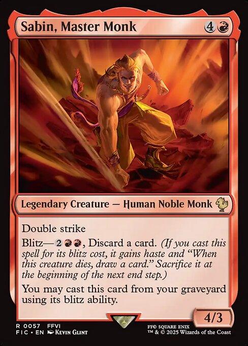 奥義継承者、マッシュ/Sabin, Master Monk [FIC]