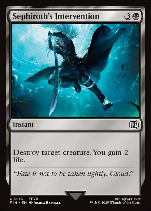 セフィロスの介入/Sephiroth's Intervention [FIN][FOIL]