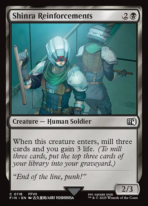 神羅の援軍/Shinra Reinforcements [FIN][FOIL]