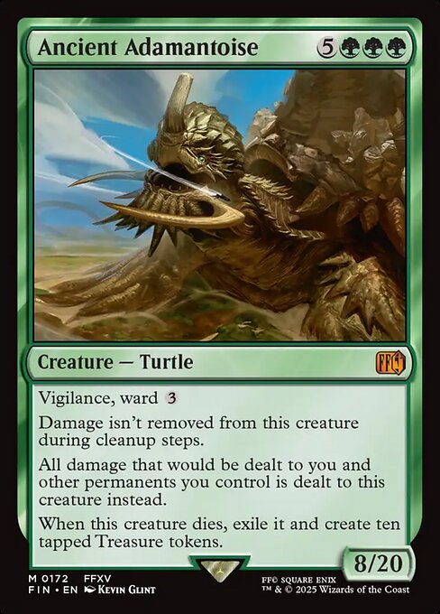 古代のアダマンタイマイ/Ancient Adamantoise [FIN][FOIL]