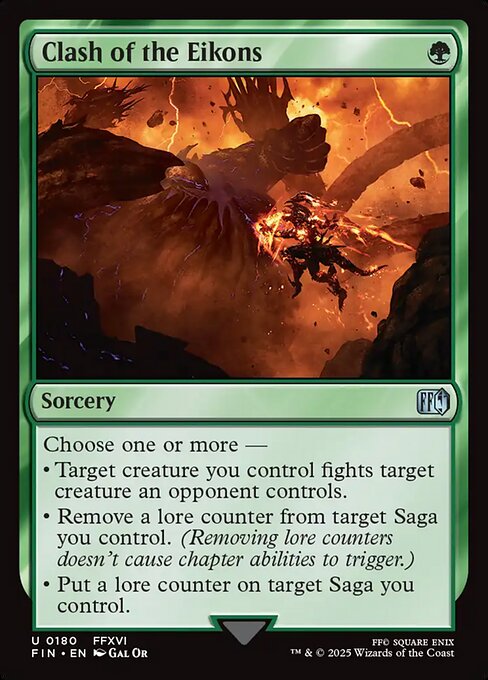召喚獣合戦/Clash of the Eikons [FIN][FOIL]
