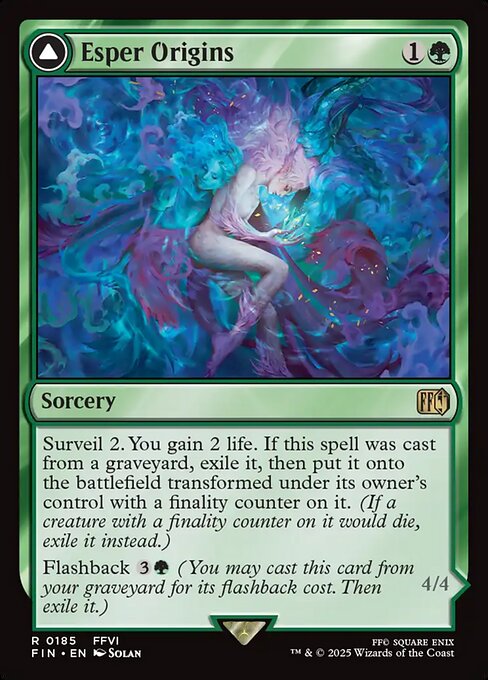 幻獣との交わり/Esper Origins - 召喚：幻獣マディン/Summon: Esper Maduin [FIN][FOIL]