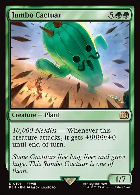 ジャボテンダー/Jumbo Cactuar [FIN][FOIL]