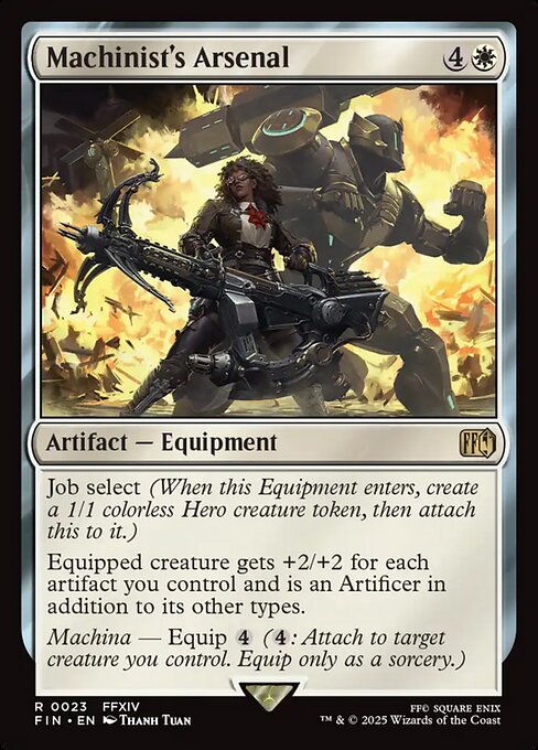 「機工士」の装備/Machinist's Arsenal [FIN][FOIL]