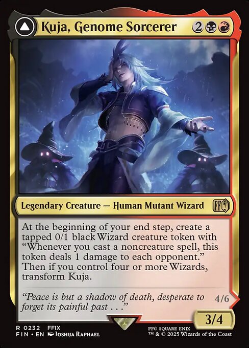 ジェノムの魔術師、クジャ/Kuja, Genome Sorcerer - 運命への反逆者、トランス・クジャ/Trance Kuja, Fate Deried [FIN]