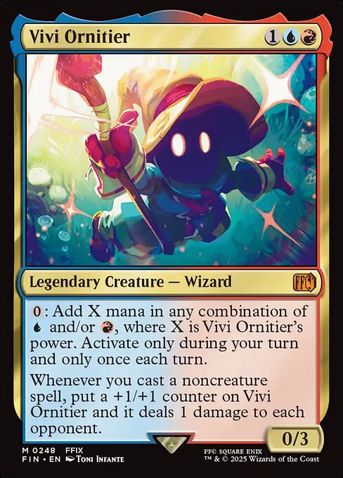 迷える黒魔道士、ビビ/Vivi Ornitier [FIN][FOIL]