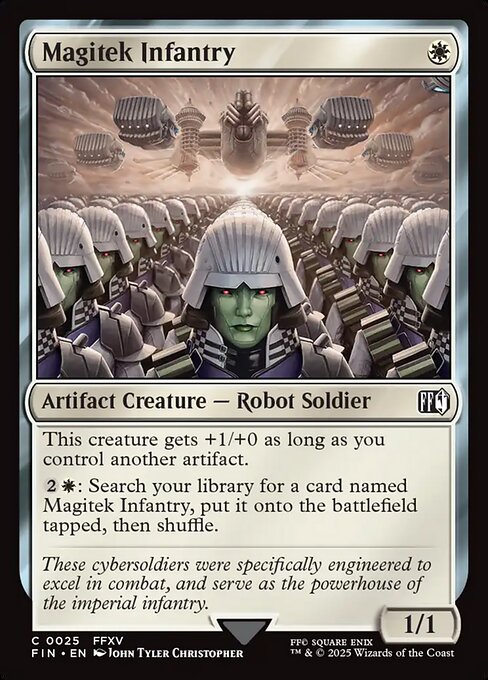 魔導兵器の歩兵/Magitek Infantry [FIN][FOIL]