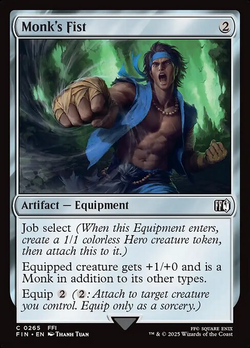 「モンク」の拳/Monk's Fist [FIN][FOIL]
