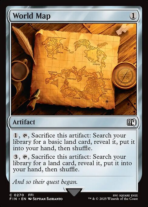 ワールドマップ/World Map [FIN][FOIL]