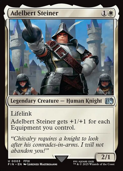 プルート隊隊長、スタイナー/Adelbert Steiner [FIN]