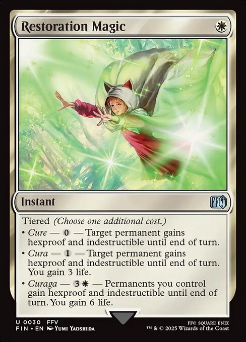 回復魔法/Restoration Magic [FIN][FOIL]
