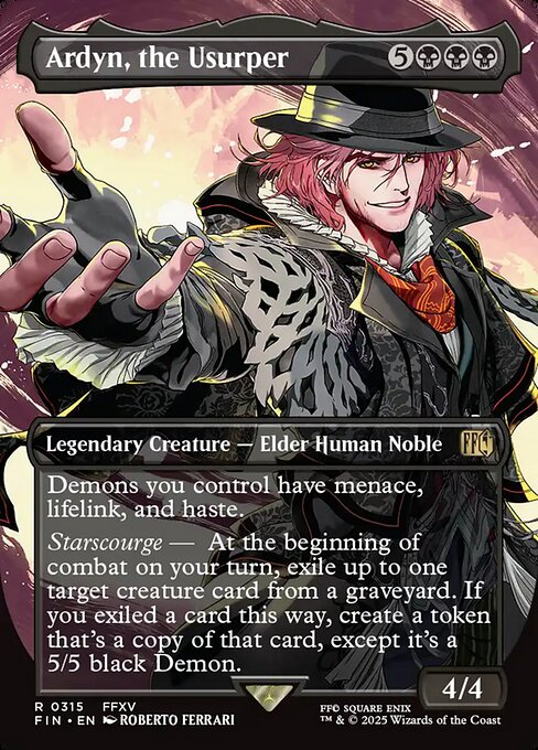 簒奪者、アーデン/Ardyn, the Usurper(315) [FIN-BF][ボーダーレス][FOIL]