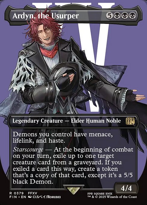 簒奪者、アーデン/Ardyn, the Usurper(379) [FIN-BF][ボーダーレス]