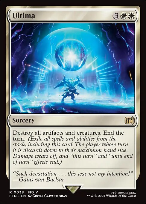古代魔法「アルテマ」/Ultima [FIN][FOIL]