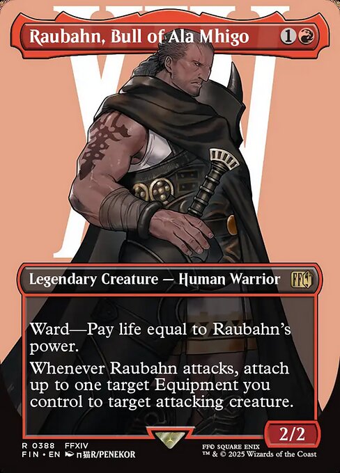 アラミゴの猛牛、ラウバーン/Raubahn, Bull of Ala Mhigo [FIN-BF][ボーダーレス]