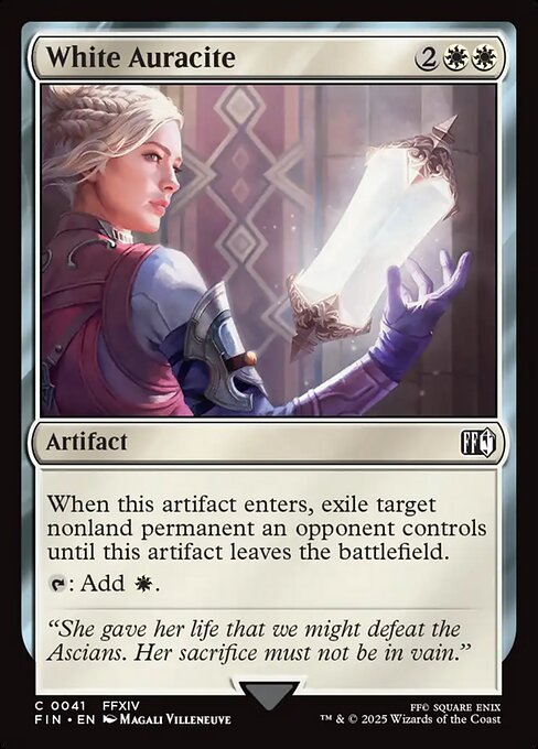 白聖石/White Auracite [FIN][FOIL]
