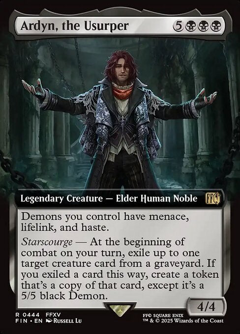 簒奪者、アーデン/Ardyn, the Usurper [FIN-BF][拡張アート][FOIL]