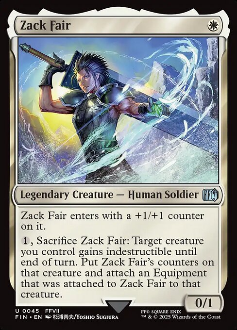 ザックス・フェア/Zack Fair [FIN]