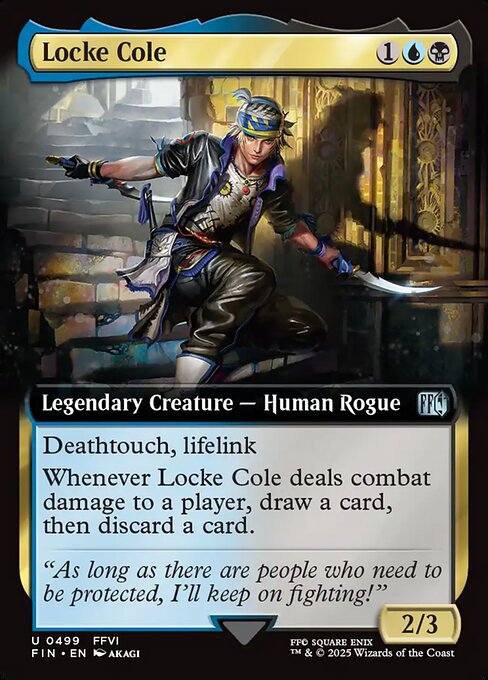 ロック・コール/Locke Cole [FIN-BF][拡張アート][FOIL]