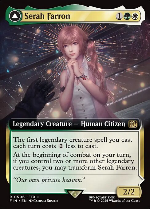 セラ・ファロン/Serah Farron - クリスタルになったセラ/Crystallized Serah [FIN-BF][拡張アート][FOIL]
