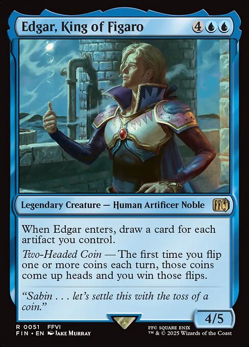 フィガロの国王、エドガー/Edgar, King of Figaro [FIN][FOIL]