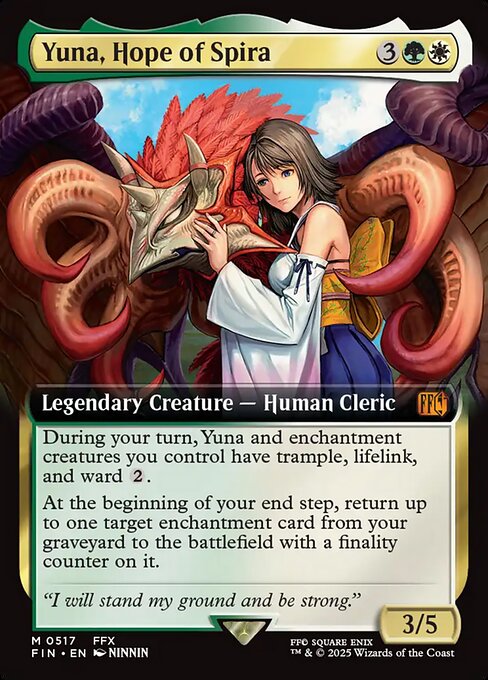 スピラの希望、ユウナ/Yuna, Hope of Spira [FIN-BF][拡張アート]