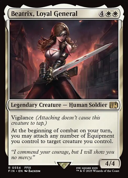 忠実なる将軍、ベアトリクス/Beatrix, Loyal General [FIN]