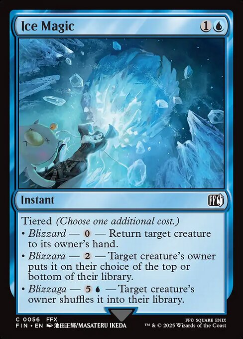 氷魔法/Ice Magic [FIN][FOIL]