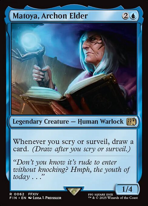 隠者、マトーヤ/Matoya, Archon Elder [FIN][FOIL]