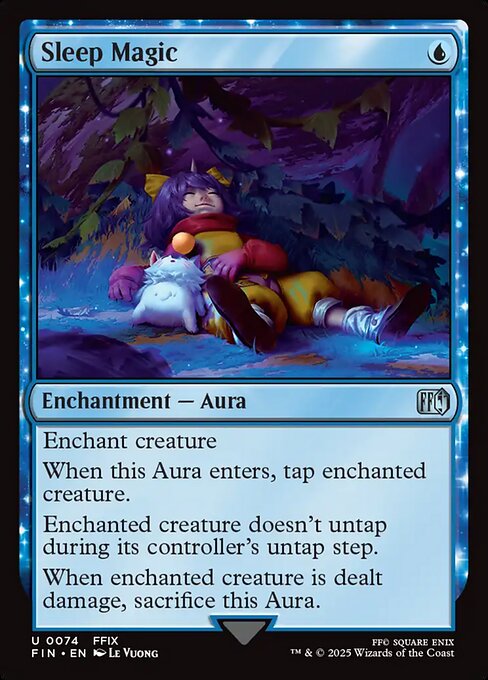 睡眠魔法「スリプル」/Sleep Magic [FIN][FOIL]