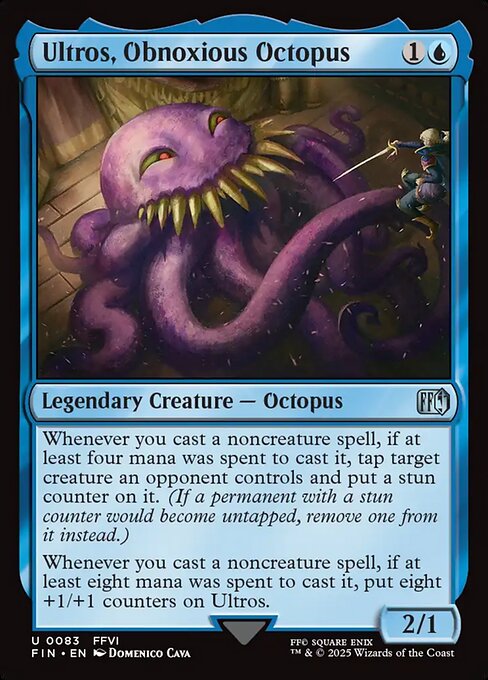 迷惑なタコ、オルトロス/Ultros, Obnoxious Octopus [FIN][FOIL]