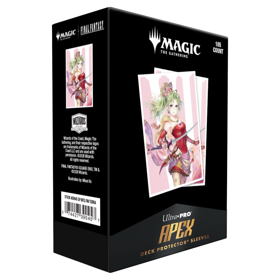 【早期予約割引6/7(日)まで】【予約商品】FINAL FANTASY「魔導の力を持つ少女、ティナ」エイペックスデッキプロテクタースリーブ 105枚入り