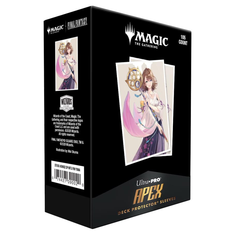 【早期予約割引6/7(日)まで】【予約商品】FINAL FANTASY「大召喚士、ユウナ」エイペックスデッキプロテクタースリーブ 105枚入り