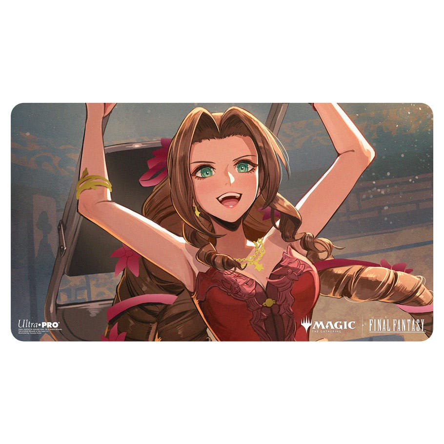 【早期予約割引6/7(日)まで】【予約商品】FINAL FANTASY「エアリス・ゲインズブール」フォイルプレイマット Foil Playmat