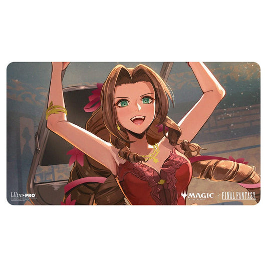 【早期予約割引6/7(日)まで】【予約商品】FINAL FANTASY「エアリス・ゲインズブール」フォイルプレイマット Foil Playmat