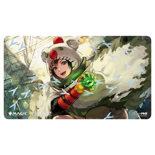 【早期予約割引6/7(日)まで】【予約商品】FINAL FANTASY「マテリアハンター、ユフィ」フォイルプレイマット Foil Playmat