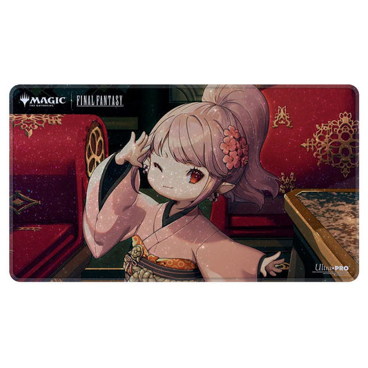 【早期予約割引6/7(日)まで】【予約商品】FINAL FANTASY「タタル・タル」ホロフォイルプレイマット Holofoil Playmat
