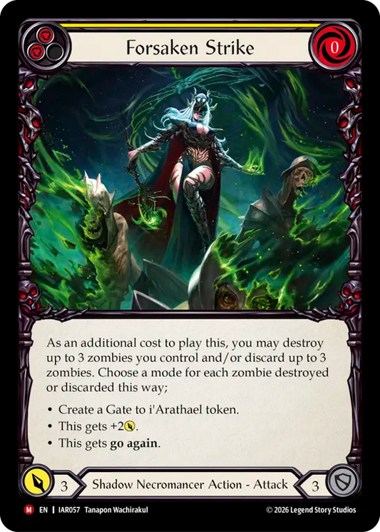 [Shadow Necromancer]孤絶の一撃/Forsaken Strike [IAR]