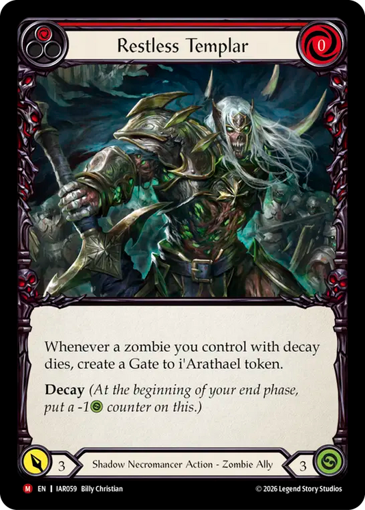 [Shadow Necromancer]彷徨う聖騎士/Restless Templar [IAR]