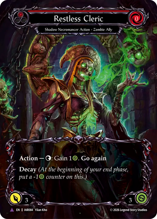 [Shadow Necromancer]彷徨う神官/Restless Cleric [IAR][Cold Foil][Marvel]