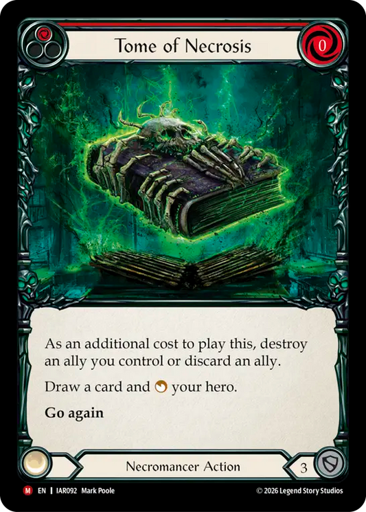 [Necromancer]壊疽の秘本/Tome of Necrosis [IAR]