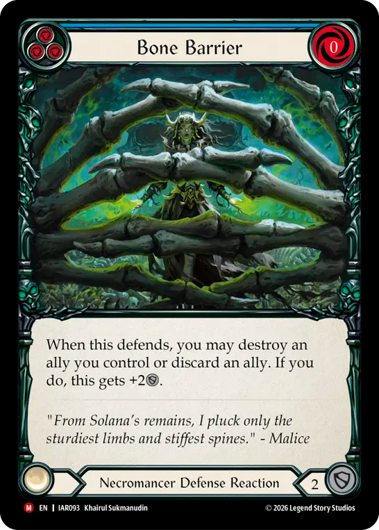 [Necromancer]骨壁/Bone Barrier [IAR]