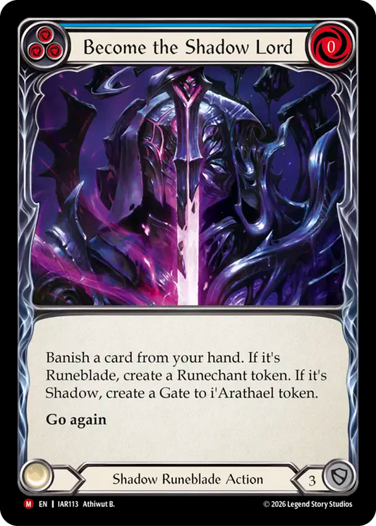 [Shadow Runeblade]影主化/Become the Shadow Lord [IAR]