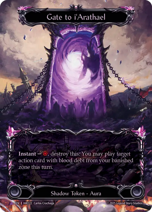 [Shadow]イアラサエルへの門/Gate to i'Arathael [IAR][Cold Foil][Marvel]