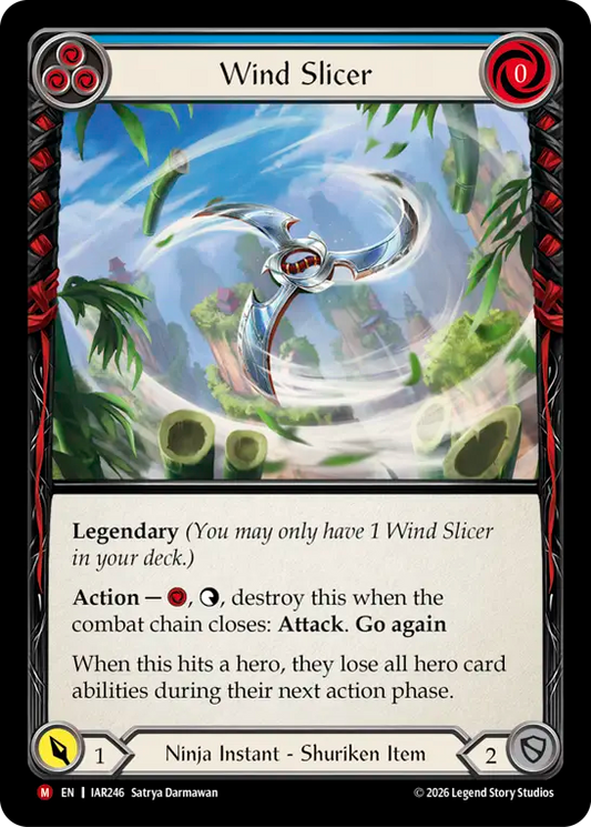 [Ninja]風断/Wind Slicer [IAR]