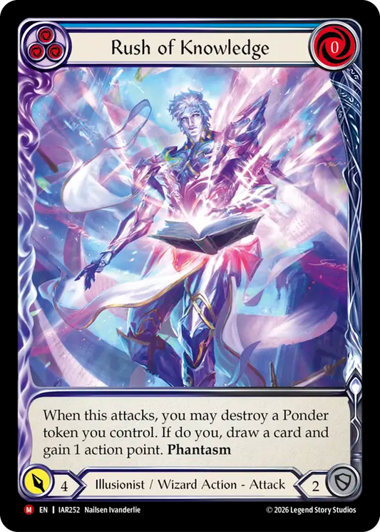 [Illusionist/Wizard]知の奔流/Rush of Knowledge [IAR][Rainbow Foil]